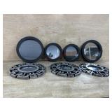 7- Small decorator mirrors
