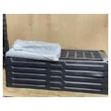 5 Shelf plastic garage storage shelving (15 legs)
