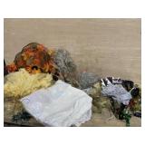 Tote of fall decorations