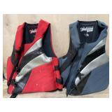 2- adult large life  jackets