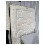 Twin size mattress and boxsprings