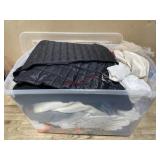 Tote of ladies small and junior xl clothing