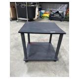 Black plant table