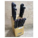 Knife block and knives
