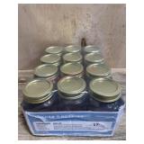Dozen Anchor Hocking pint canning jars
