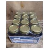 Dozen Anchor Hocking pint canning jars