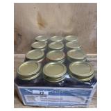 Dozen Anchor Hocking pint canning jars
