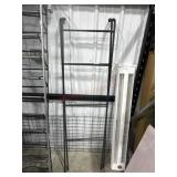 2- wall hanging towel racks