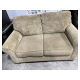 Tan loveseat