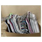 Box of velvet hangers