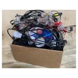 Box with  Outdoor decorator string lights