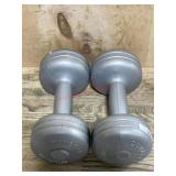 Set of 5 lb. hand weights