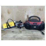 Blackweb cd player, clock radio, super sealer