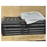 5 Shelf plastic garage storage shelving