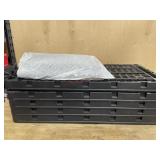 5 Shelf plastic garage storage shelving