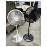 2- Lasko floor fans