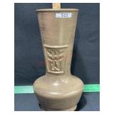 MCM GOLD ORIENTAL VASE