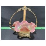 VICTORIAN BRIDES BASKET SATIN FINISHH/P