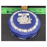 WEDGEWOOD BLUE COVERED BOW