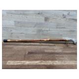 Silver head walking cane