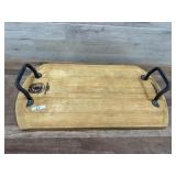 Serguin Moreaum France wood serving tray