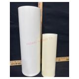 12 and 18 inch flameless candles