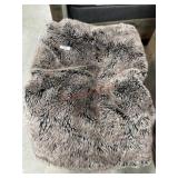 Bernhardt furniture Co. Faux fur throw