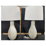 Cardoni hand blown confetti glass table lamp