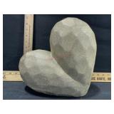 Gold tone Heart table decoration