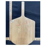 Wood pizza board