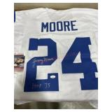 Colts #24 Moore signed jersey