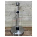 Brushed finish paper towel stand