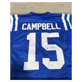 Colts Campbell signed jersey