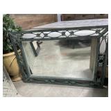 48x33 Frame with beveled glass wall mirror
