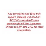 Shipping Info Cont.