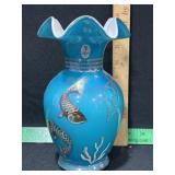 FENTON GLASS DESIGNER SERIES GEORGE FENTON FISH