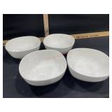 4- Dowan 9 inch serving bowls