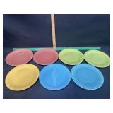 VINTAGE FIESTAWARE  7 QTY 9 1/2 INCH DINNER