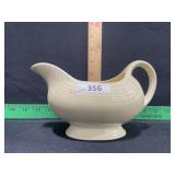 VINTAGE FIESTAWARE IVORY SAUCEBOAT