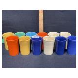VINTAGE FIESTAWARE JUICE GLASSES ASSORTED COLORS