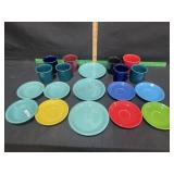 CONTEMPORARY FIESTA LOT 19 PIECES