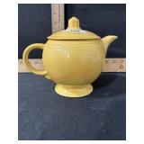 VINTAGE FIESTWARE SMALL YELLOW TEAPOT