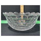 CUT GLASS BOWL 9 INCH