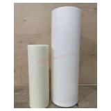 2- Flameless candles 12 and 18 inch