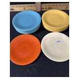 VINTAGE FIESTAWARE 12 6 1/4 B&B PLATES