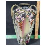 NIPPON VASE NISHIK 12 INCH 12 HANDLES