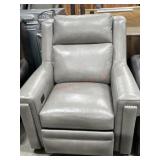 Bradington Young style Power grey leather