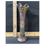 CARNIVAL GLASS VASE 12 VASE