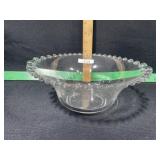 IMPERIAL CANDLE WICK BEADED BOWL 10 INCH