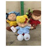 Charlie Brown/ Lucy and Linus stuffed dolls